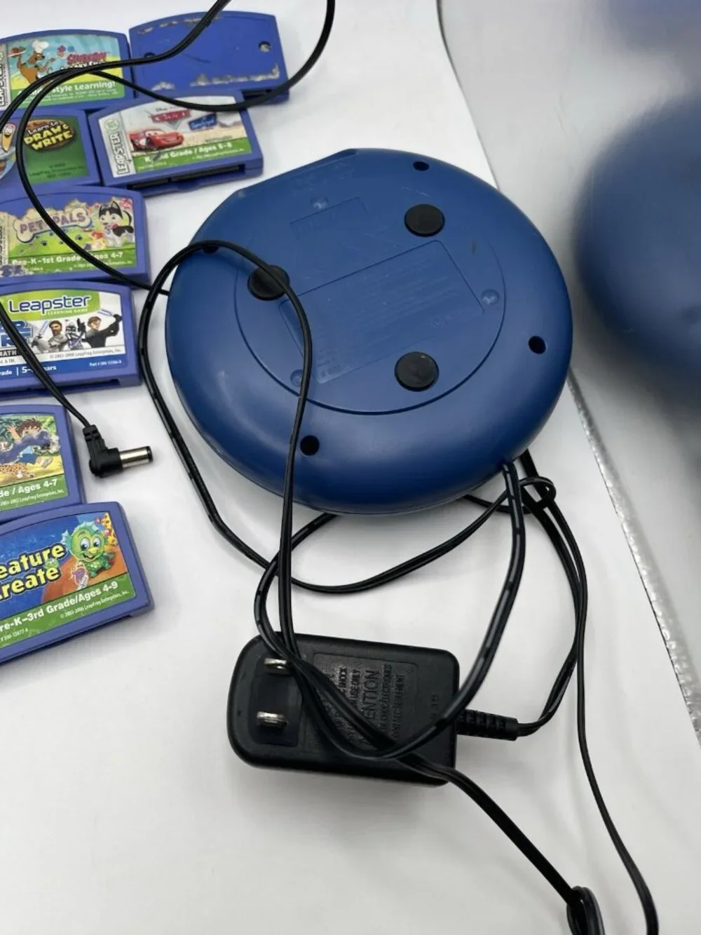 LeapFrog Leapster2 & Original Leapster Bundle w/ 20 Games Camera Dock FOR PARTS
